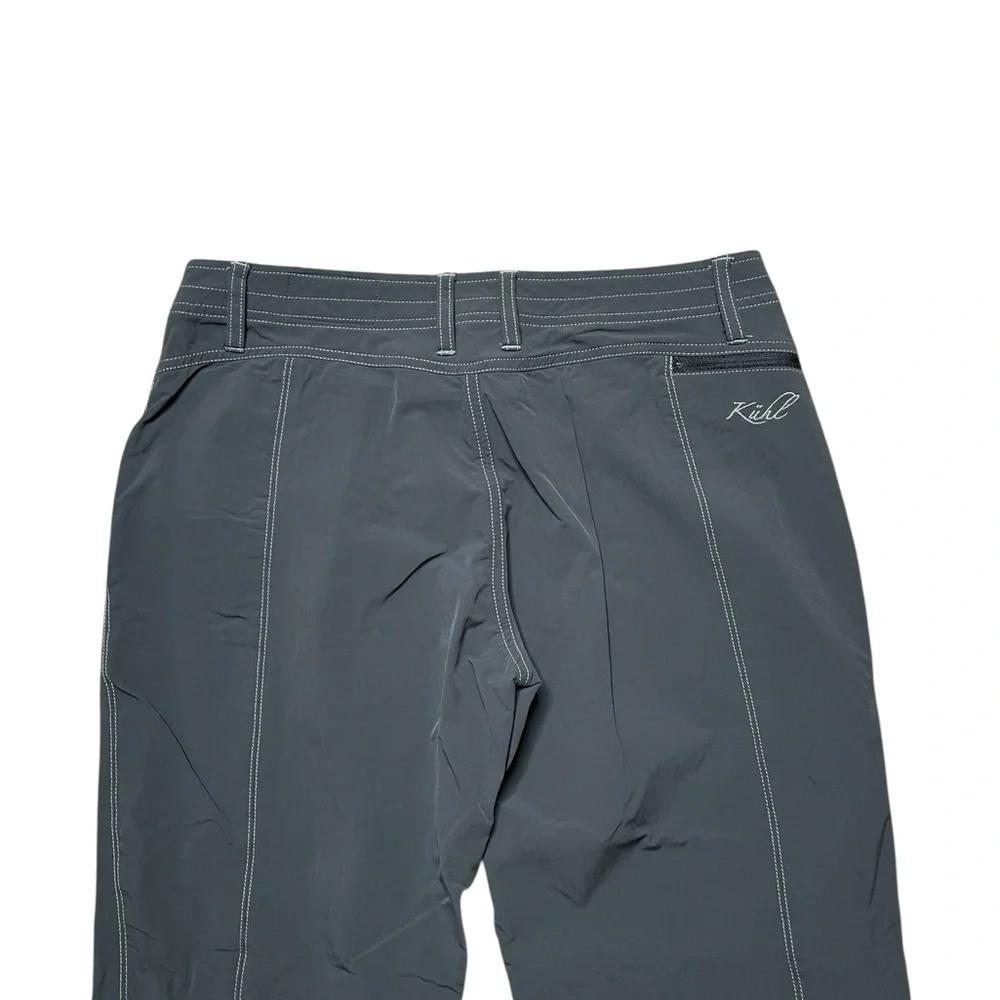 KUHL Mountain Culture Outdoor Hiking Pants Dark Gray Size 10 - Picture 4 of 6
